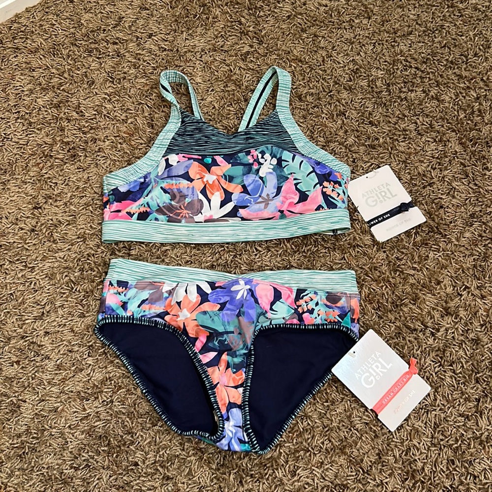Athleta girls swimsuit